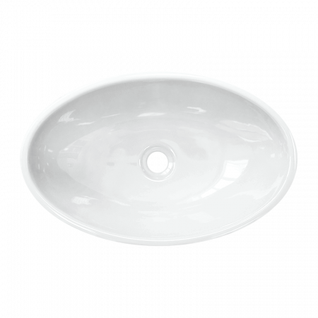 Раковина накладная 55см Sanita Luxe Ringo RNGSLWB01 белый